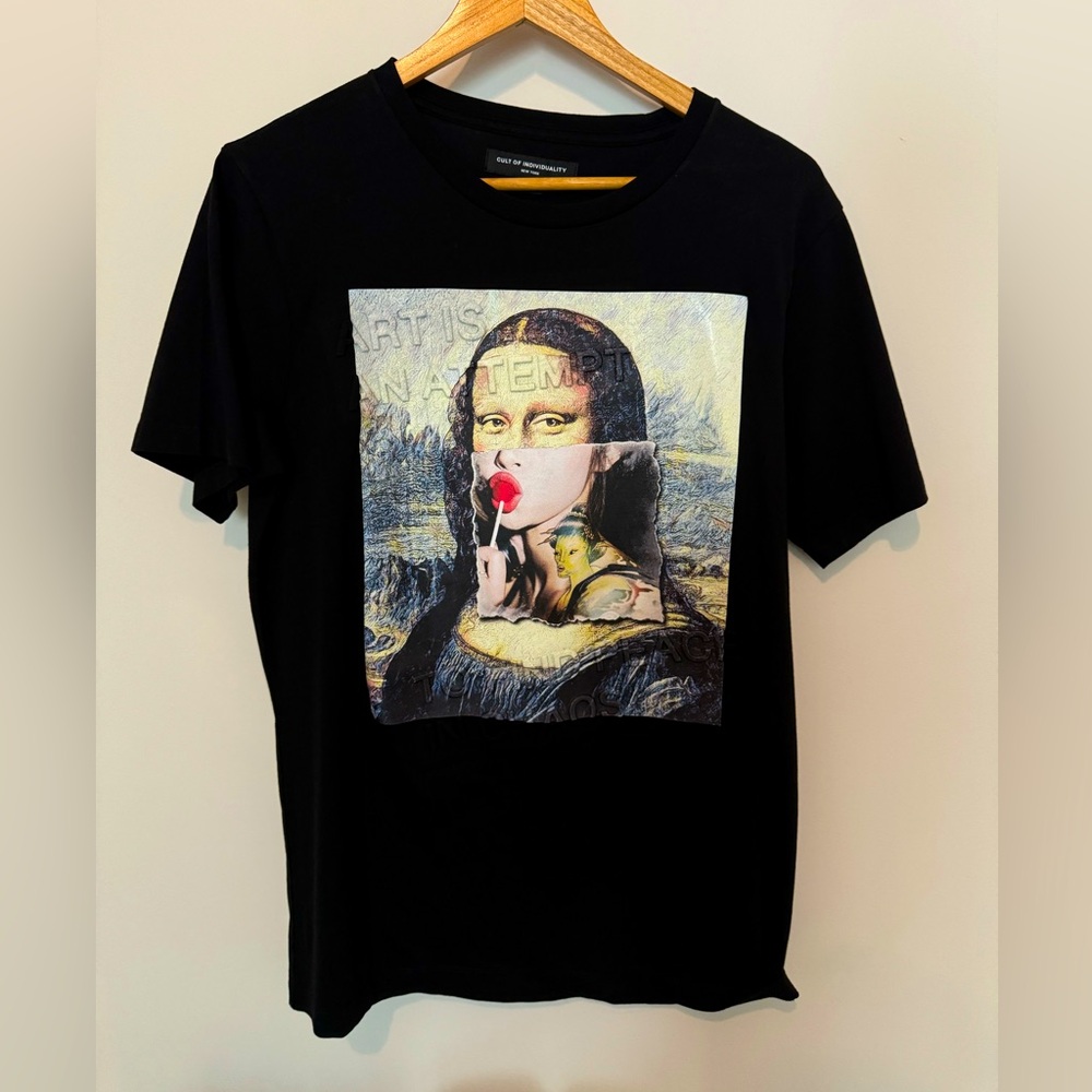 Cult of Individuality T-Shirt. Black - Size Small. Rare Find